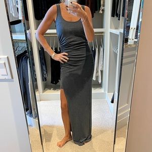 Elizabeth & James grey knit dress, size 8